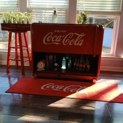 Old Coke Cooler
