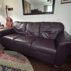 Leather Couch And Loveseat