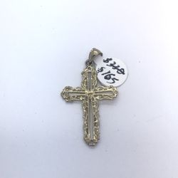 New Gold Cross Pendant