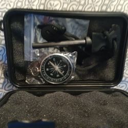 Compass Fire Starter Kit