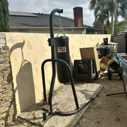 Free Heavy Bag and Stand