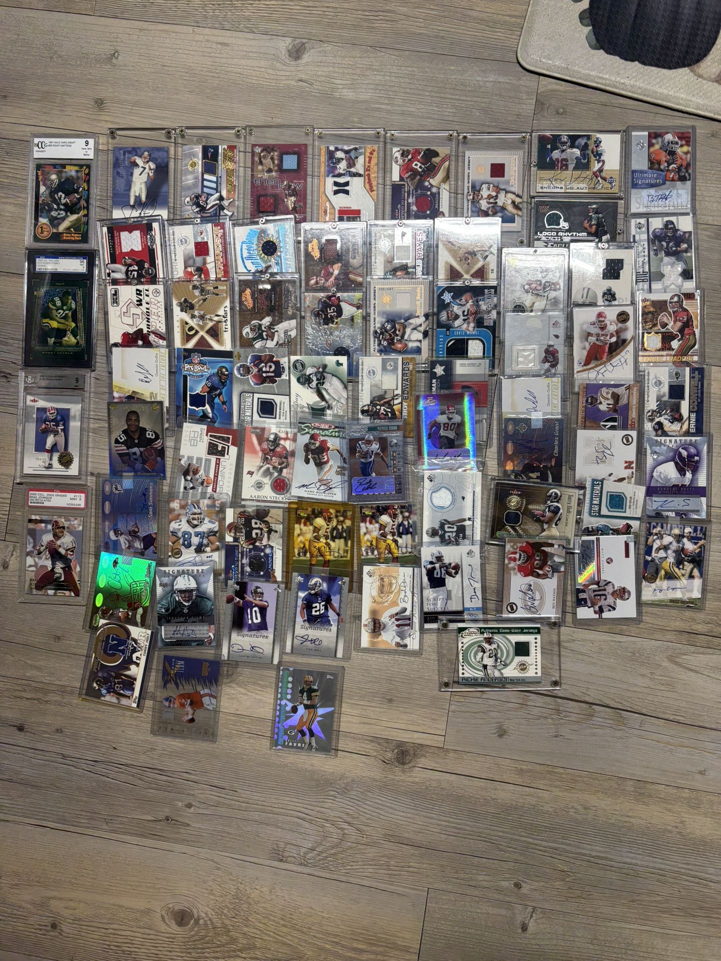 NFL Autograph Memorabilia Cards