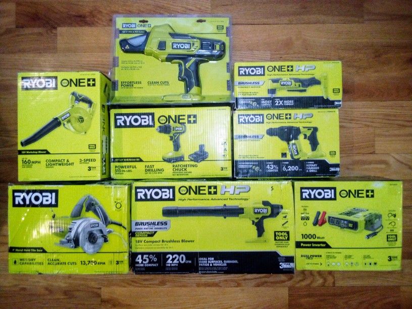 Ryobi ONE+ 18V Power Tool Bundle