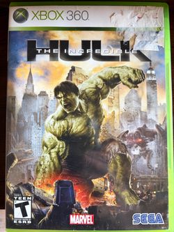XBOX360 The Incredible HULK!!