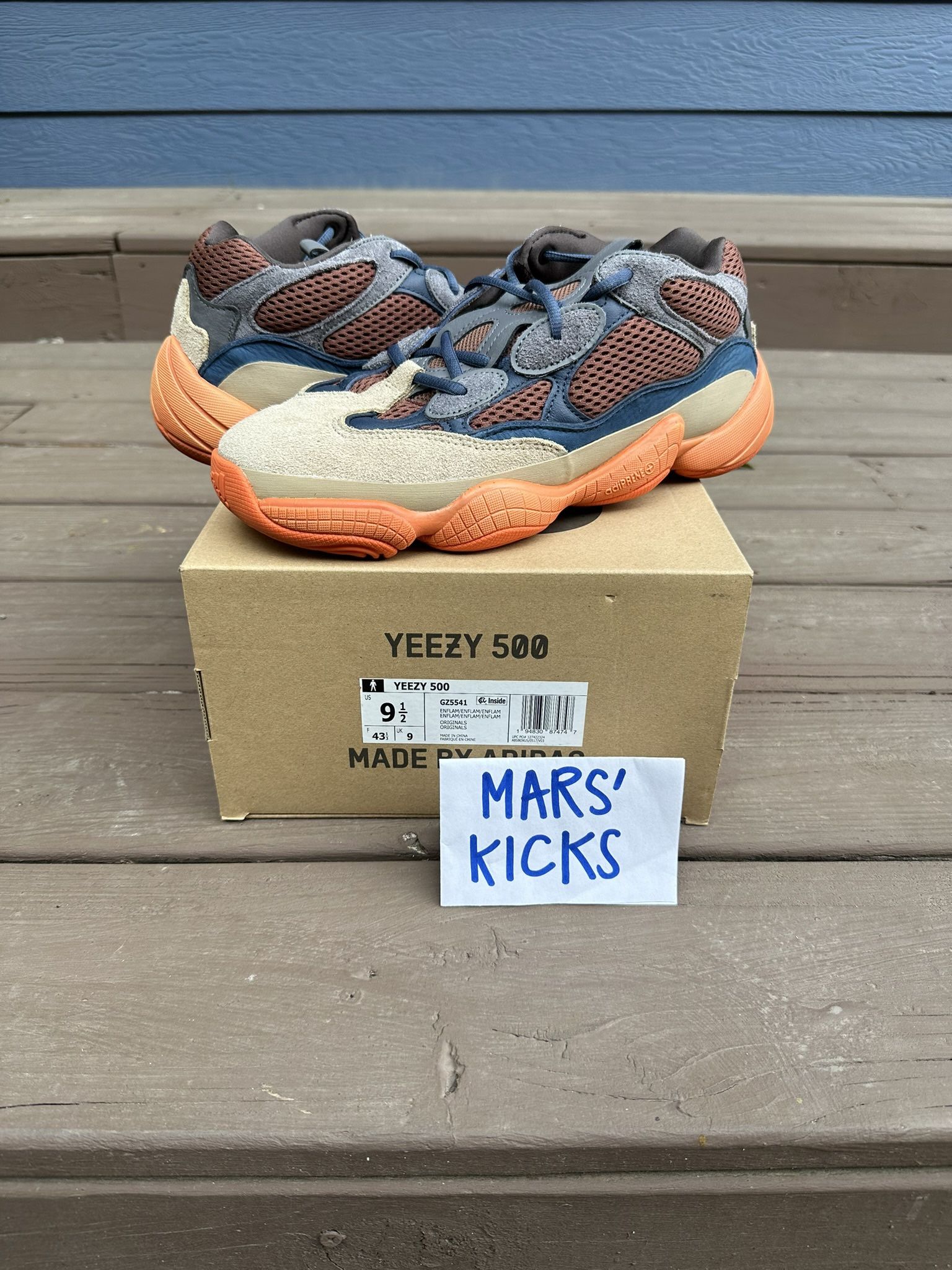 Adidas Yeezy 500 Enflame Size Lightly Worn