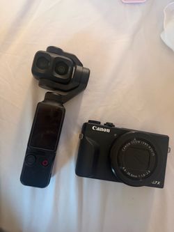 Canon g7x mark 3 & DJI osmo pocket 4pro