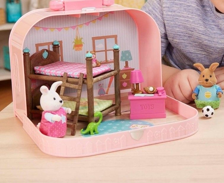 Li'l Woodzeez – Portable Dollhouse Playset