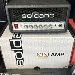 Soldano MiniAmp For Guitar, Barely Used!