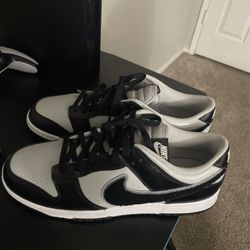 Wolf Gray Low Dunks 10.5