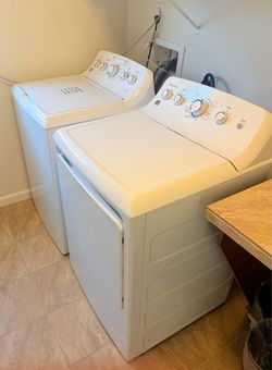 GE Washer & Dryer Set — Washer Works Great, Dryer Needs Repair