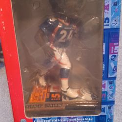 Champ Bailey Denver Broncos Bobbelhead Georiga Legnds Of The Field Serial Numbered New