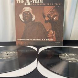 The A-Team Who Framed The A-Team? 2 x Vinyl 12” LP Album 2001 GCR7031-1 (Rare Collectors Item!)