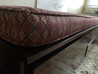 Beautiful crafted solid wood bench
