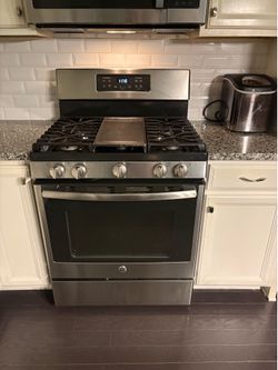 GE gas stove
