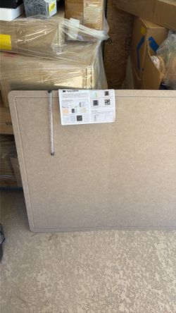 Faux cork board with tags