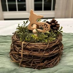 Sage green table runners