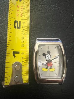 Mickey Mouse Watch Face Silver Tone-70th anniversary , lower collector number