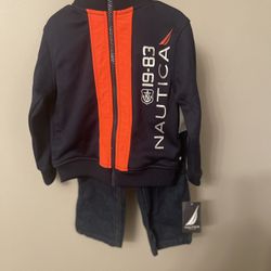 Nautica  2T shirt pants and jacket outfit  Great Christmas Gift don’t miss out will go fast