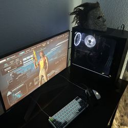 Pc With Monitor Full Set Up