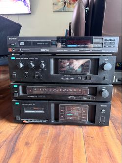 Sansui complete stereo system