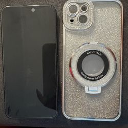 Unlocked iPhone 15 plus 6.7 inch screen 128 gb