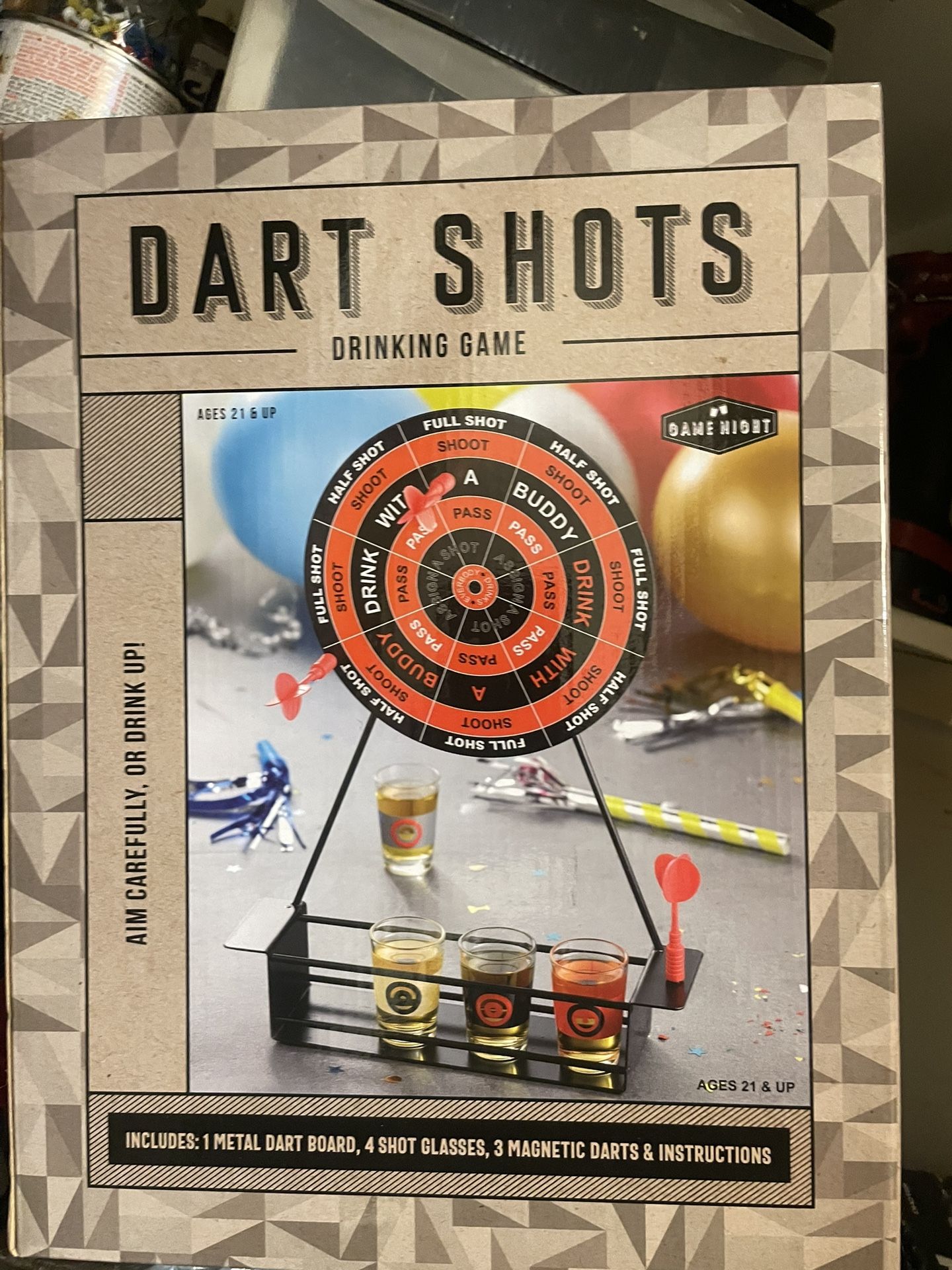 Dart Shots Drinking Game