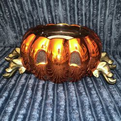 Pumpkin Candle Holder 