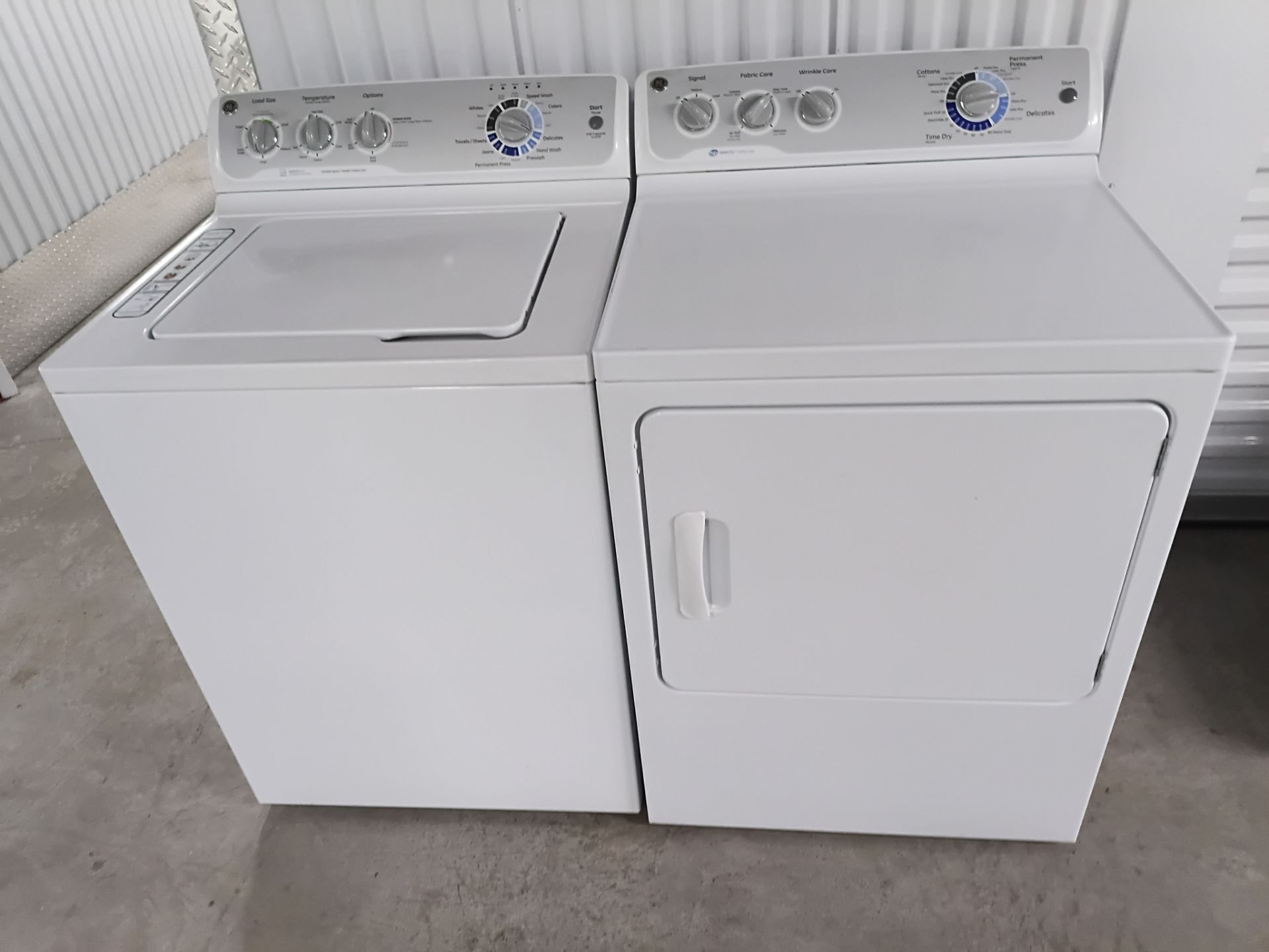 G.E Washer And Dryer Set