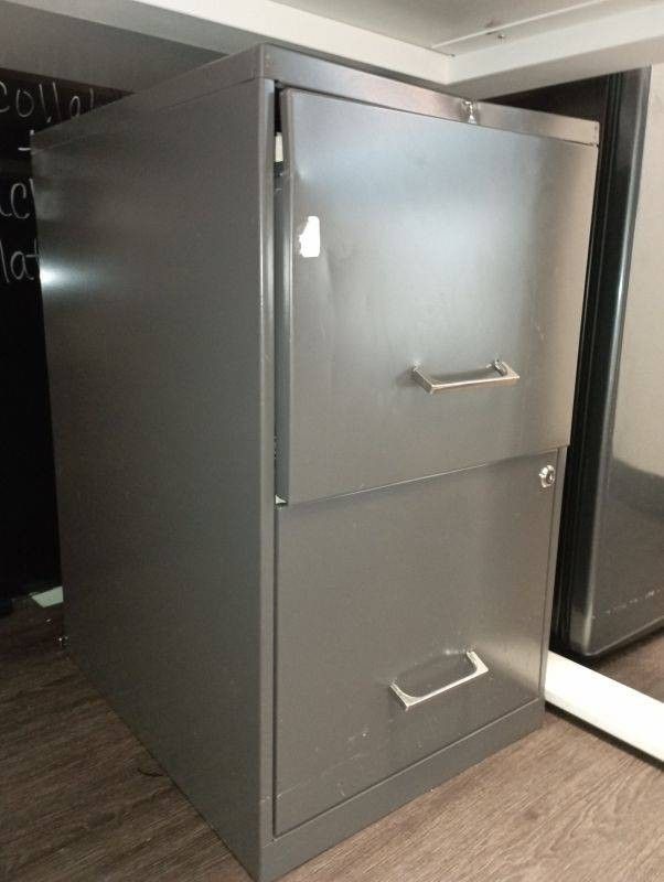 2-Drawer File Cabinet (Visible Dent)