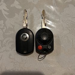 Mercury Mariner Smart Key Set Of 2 