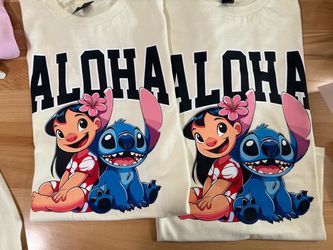 Stitch custom t shirt
