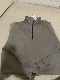 Fear Of God Half Zip Taupe XXS