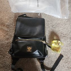 Authentic Versace Summer Backpack With Perfume 