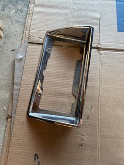 Corvette C3 License Plate Bezel 