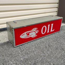 Vintage Lighted Light Up Sign