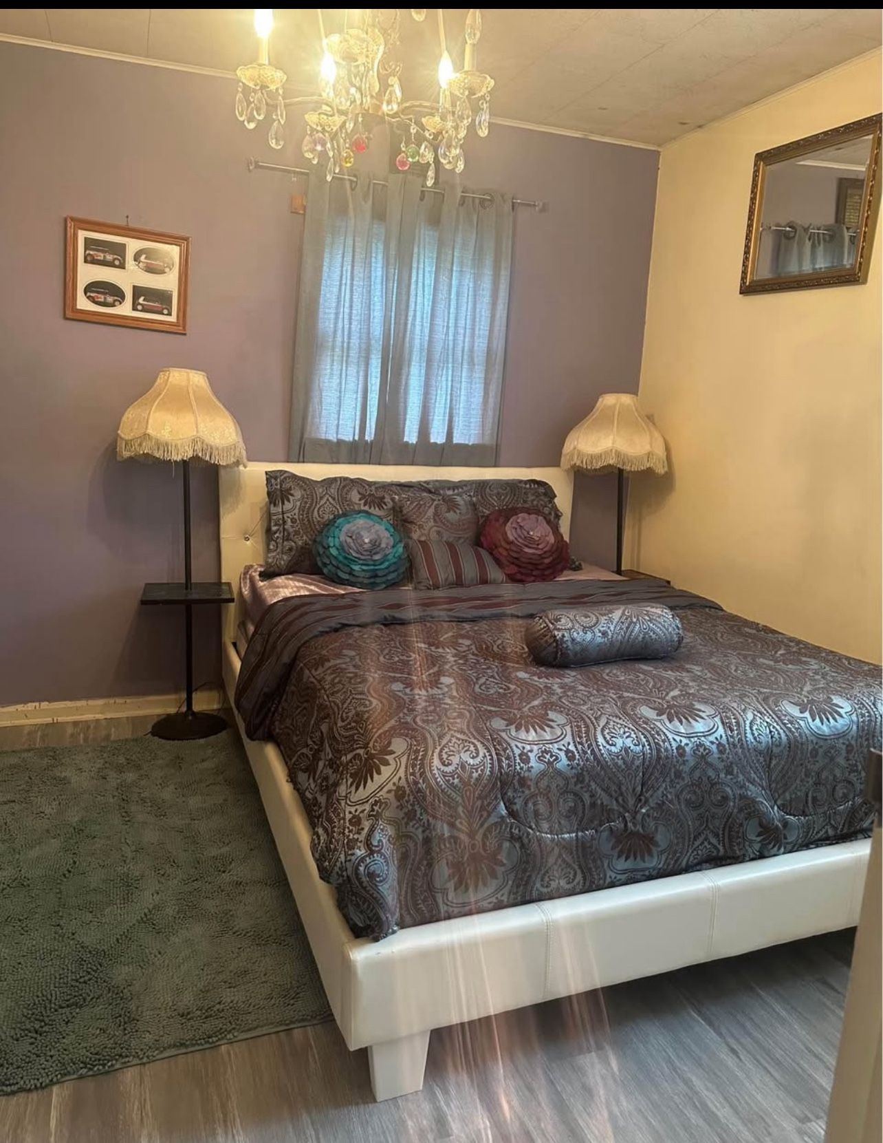 Queen Bed With Mattress