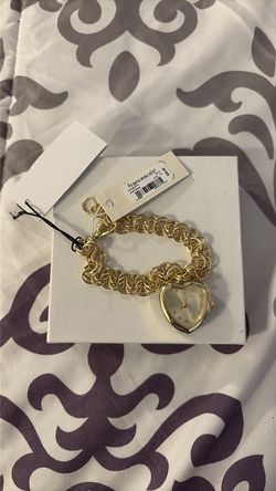 Gold Heart Watch