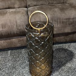 Glass Candle Holder