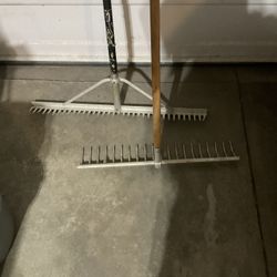 61 Inch Trine Aluminum Landscaping Rake $20 each