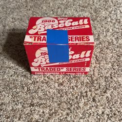 1986 Baseball Cards Traded Series