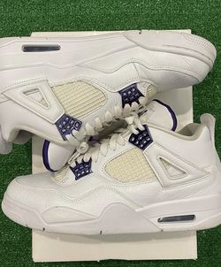Jordan 4 Purple Metallic