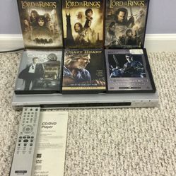 Sony CD/DVD Progressive Player with DVD Movie Package