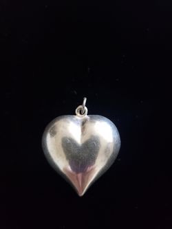 Heart Sterling Silver Pendant