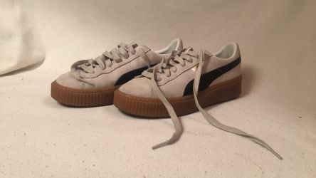 PUMA Women’s Platform Suede Sneakers (Size 8)
