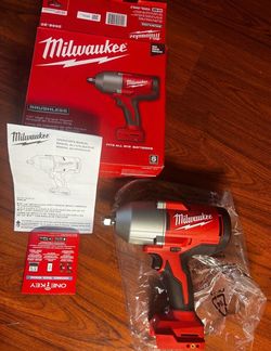 MILWAUKEE  HIGH TORKE IMPACT WRENCH  M18 18-Volt Lithium-Ion Brushless 1/2 in. High Torque Impact Wrench with Friction Ring (Tool-Only