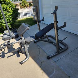 Gym and fitness equipment.