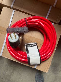 New Century power 50' 10 Gauge Generator extension Cord NEMA L14-30 w/ 3-Outlets