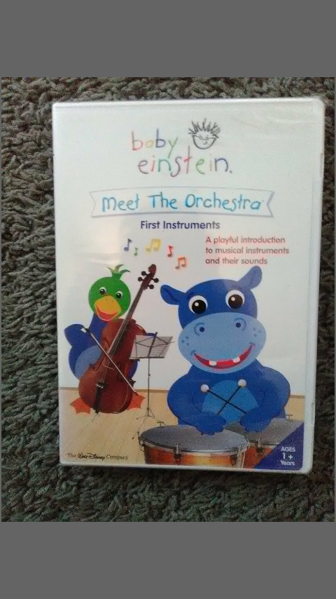 Baby Einstein Meet The Orchestra First Instruments Dvd