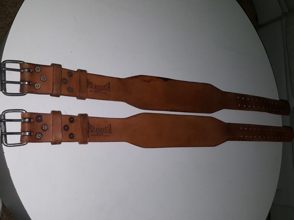 Leather Weight Belt