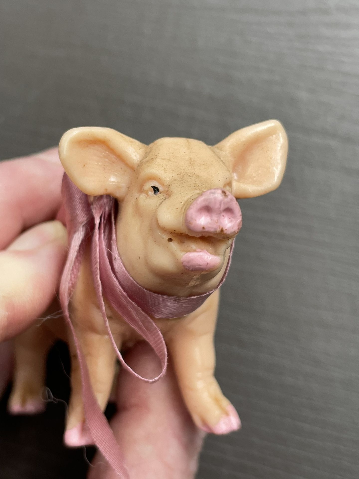 Vintage Rubber Big Pink Pig, Vintage Toy Pig, Vintage Toy Animal's, Vintage Farm Animals, Vintage Toys, Memories, Daysgonebytreasures